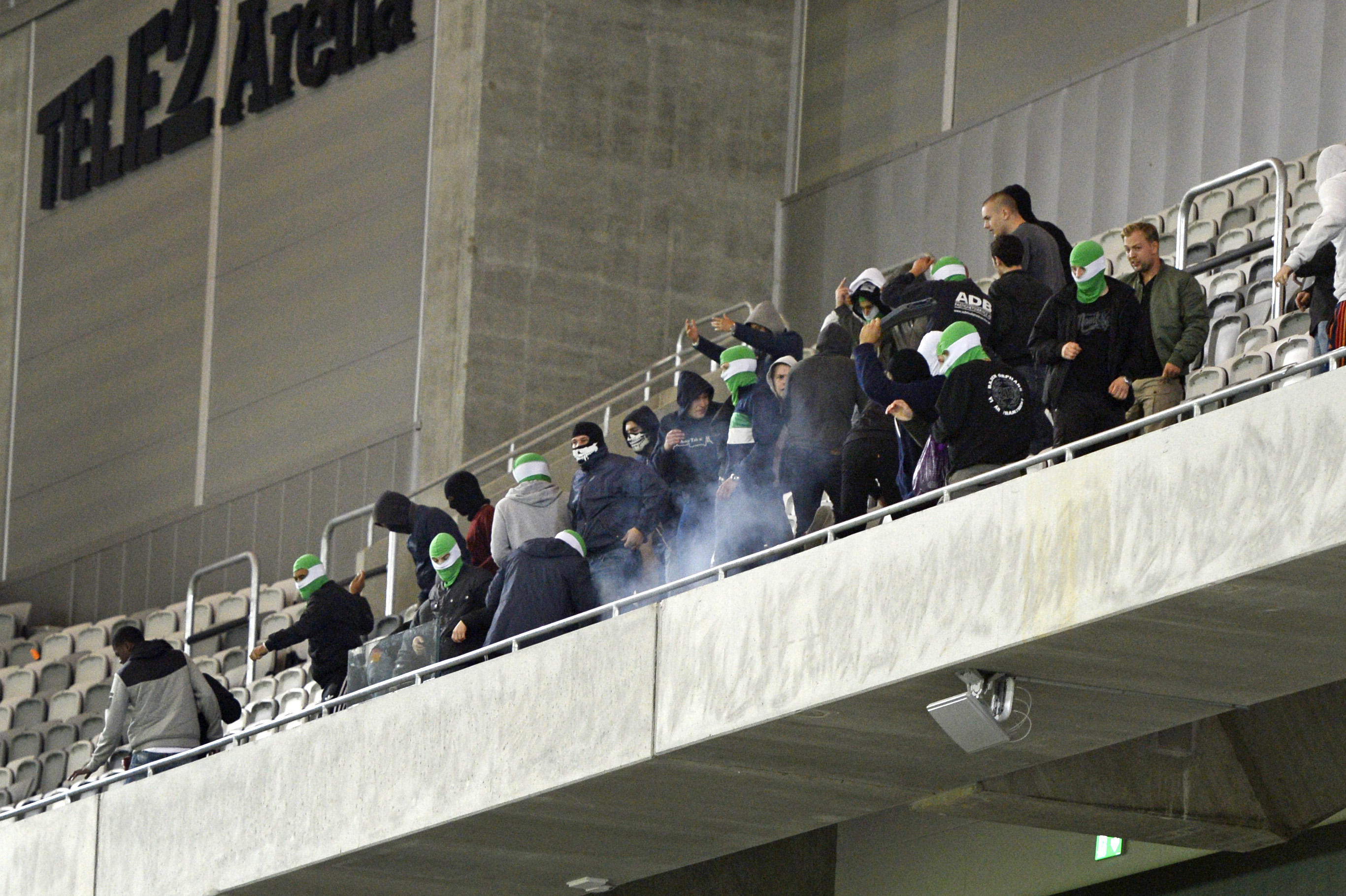 Ultras, Supportrar, Fotboll, Hammarby IF, Superettan, Bajen Fans, Protest